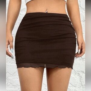 Elegant Black Mini Skirt